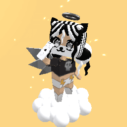 Dark angel half wolf