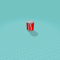 A Coca-Cola can