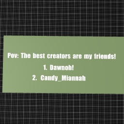 Me besties