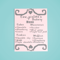 ~Menu~