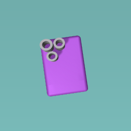 A cute purple phone