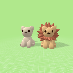 On the 2nd day of christmas my true love gave to me, 2 lion figurines!