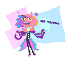 yeyeyyy we got 300 followers