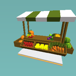Fruit & vegetables marketstand