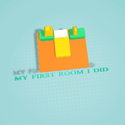 my first room i did