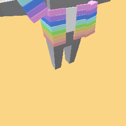 Rainbow top (fully made by me, exclusive)