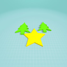 star with trees