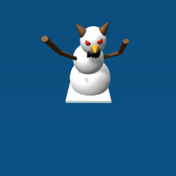 devil snowman