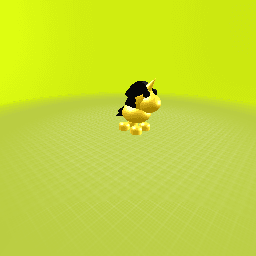 Golden Unicorn from Adopt Me! At Night