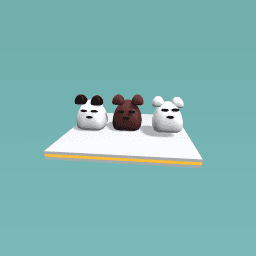 three bears friends