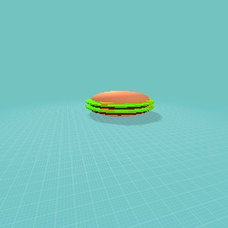 The flatest burger you’v ever seen