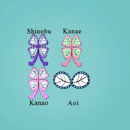 Butterfly Hairclips (modified)