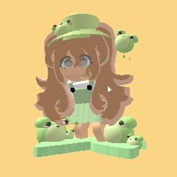 frog girl