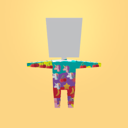 Rainbow pajamas for dreams.