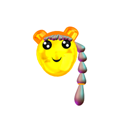 Hampy the Hampster as a human girl