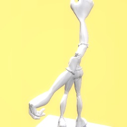 A lady picking a apple