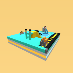 the pool