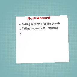 Noticeboard