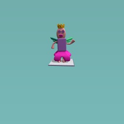 Calm tutu pig