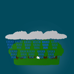 a rainy day..