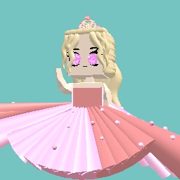 Prom pink princess (cheap)