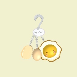 An Eggcellent Keychain