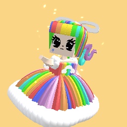 Rainbow girl (OC)