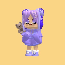 Cute Purple Girl