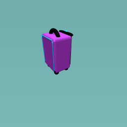 Purple suitcase!
