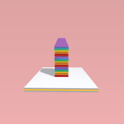 The mini-rainbow tower