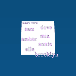 part 2 cutest name for girls