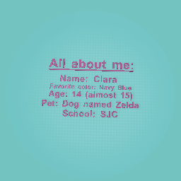 All About Me