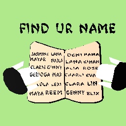 Find ur name