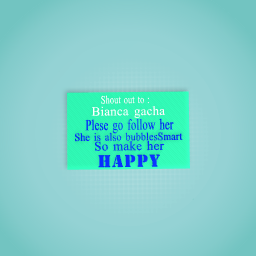 Shout out to Bianca gacha