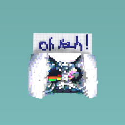 Space cat or grumpy cat