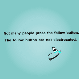 press the follow button