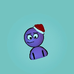 Christmas purple guy