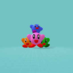 kirby and friends