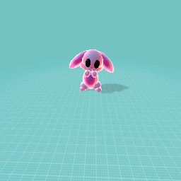 cute pink bunny