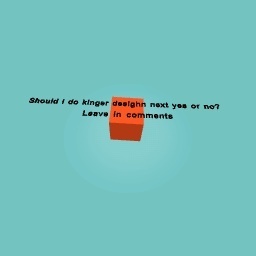 Should i do kinger desigh