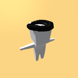 My black halo (back is not even and is unfinished but front looks nice)