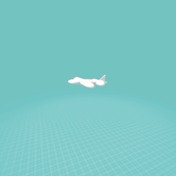White plane