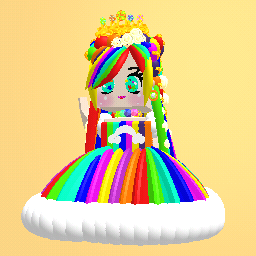 rainbow girl