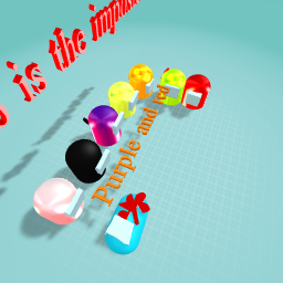 Purple and red is sus