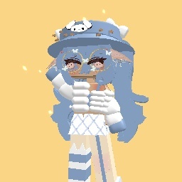 Blue kawai outfit (new) requested by AISHA57