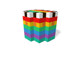 Rainbow, Colourful easter egg design! :)