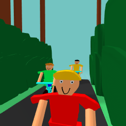 Me sean and jersey riding bikes