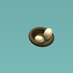 Nest With Eggs