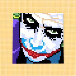 Joker- Pixel Art