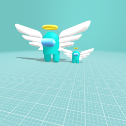 Among us Cyan Angels